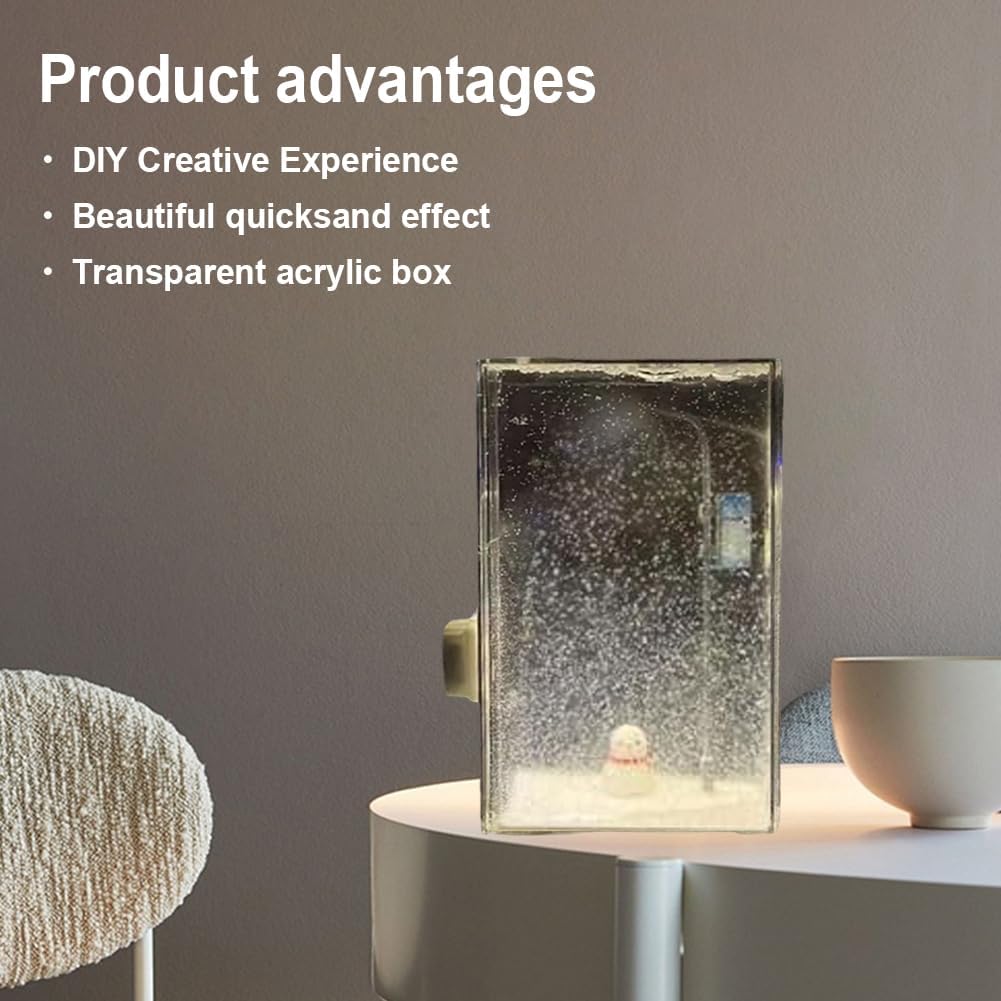 DIY Snowy Lamp- BUY 1 GET 1 FREE
