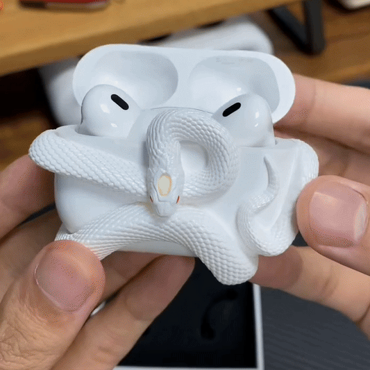 3D Snake Air-pod's Case